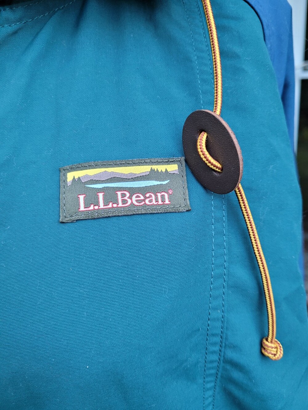 L.L.Bean Colorblock Anorak Pullover Jacket - Picture 5 of 14